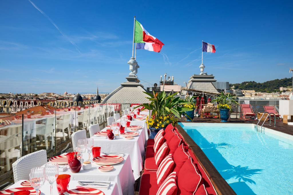 The Luxury Report - Elevated elegance : Boscolo Nice unveils their new rooftop experience