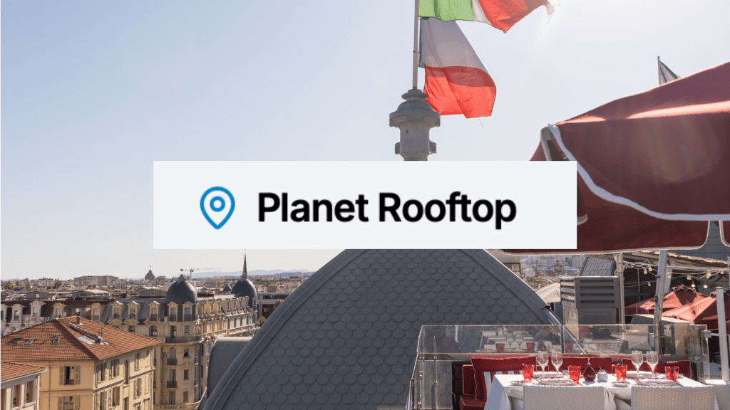 Planet Rooftop - BClub Rooftop - The most exclusive rooftop in Nice, with breathtaking panoramic views