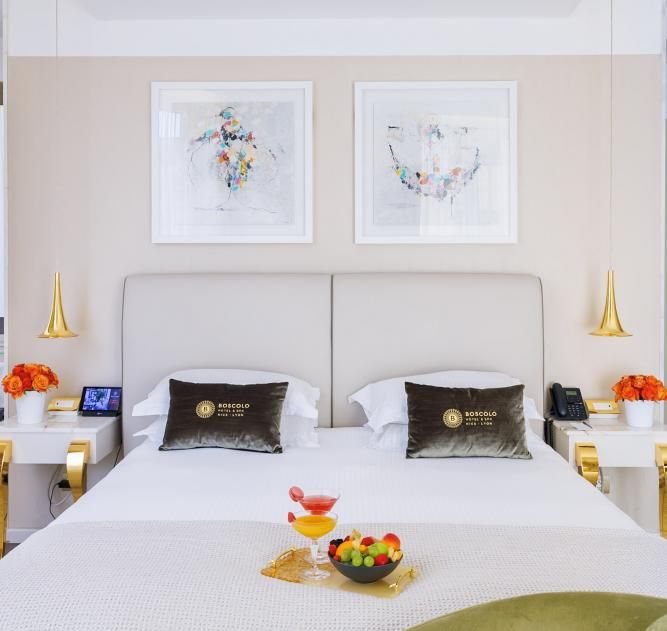 Chambre Elegance Boscolo Hotel Lyon