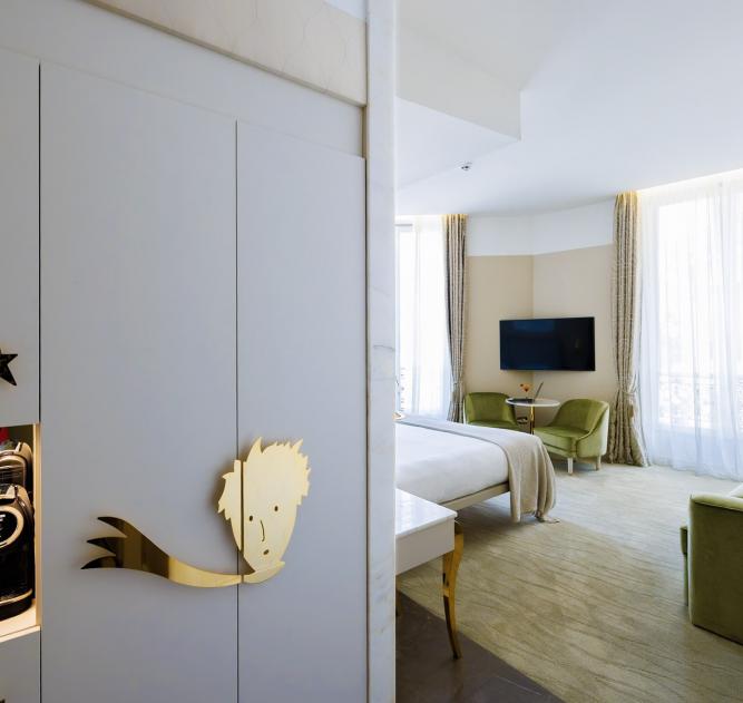 Chambre Elegance vue Rhone Boscolo Hotel Lyon