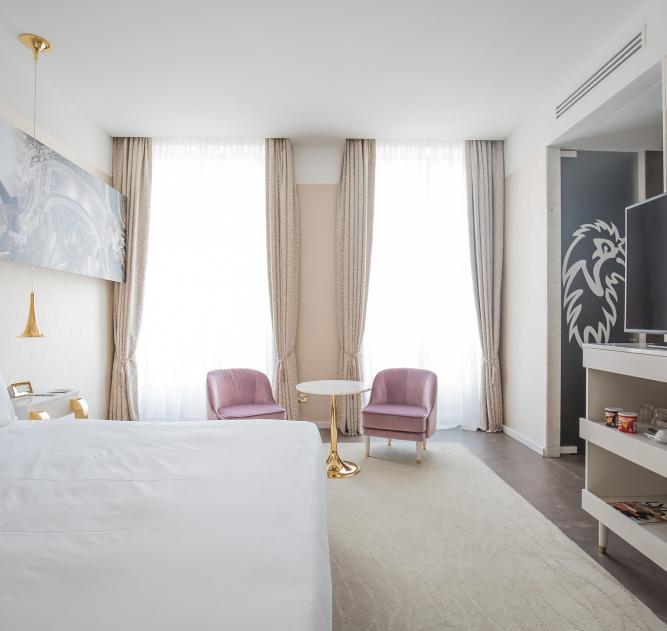 Deluxe Room Boscolo Hotel Lyon