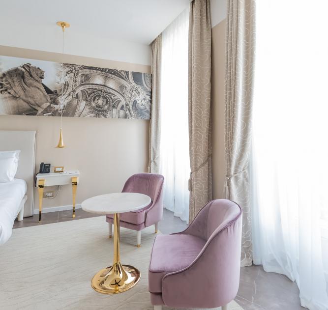Deluxe Room Boscolo Hotel Lyon