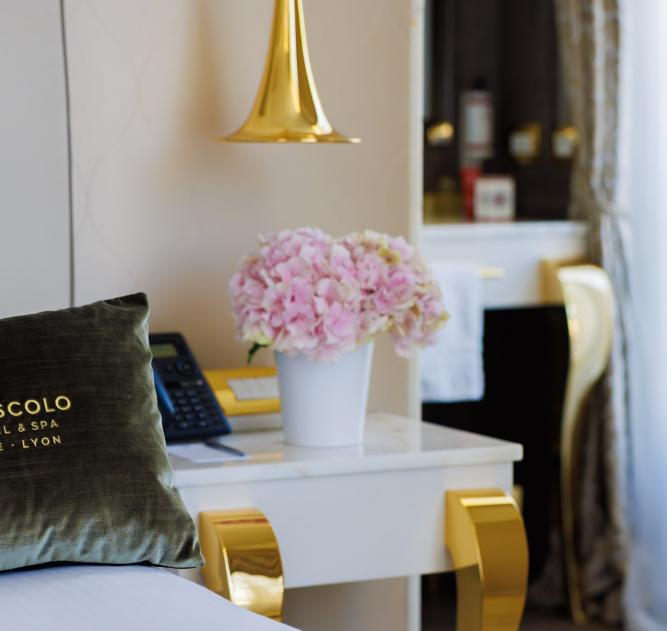 Elegance Room Rhône View Boscolo Hotel Lyon